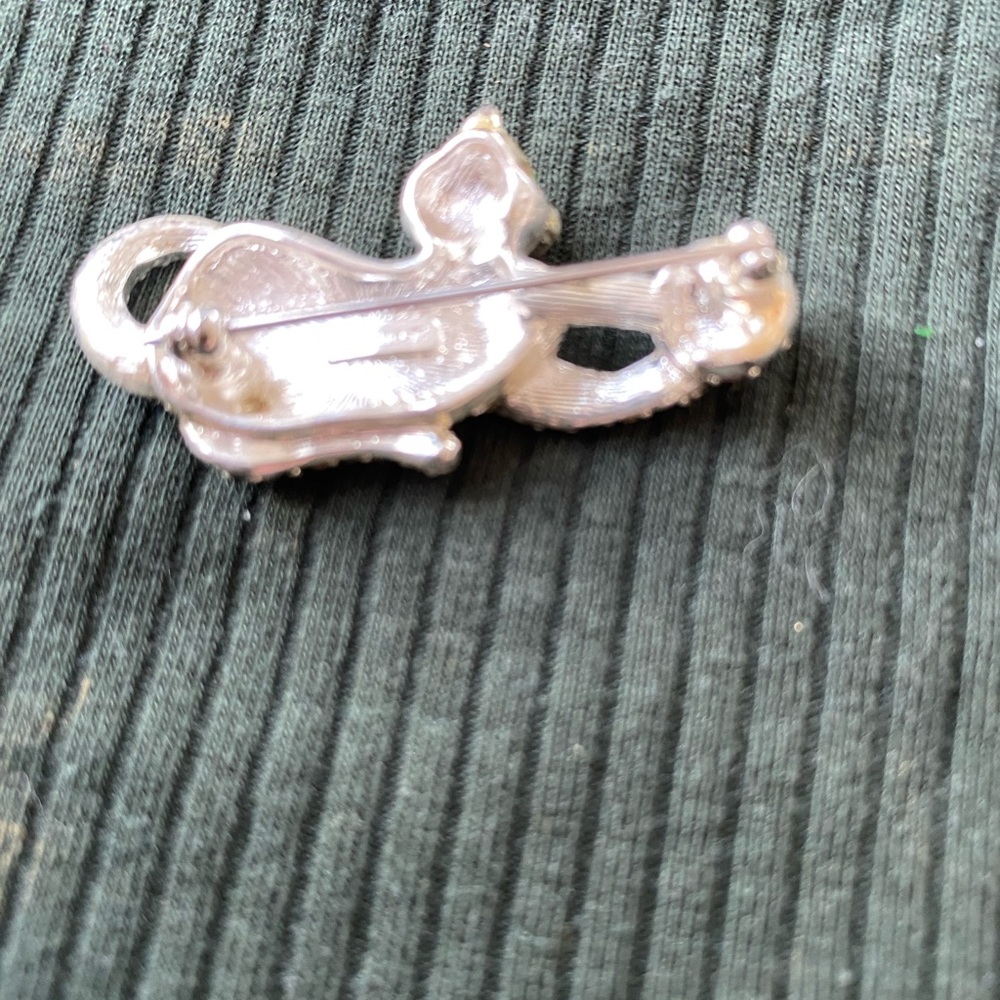 Monet vintage kitty brooch - Picture 4 of 4